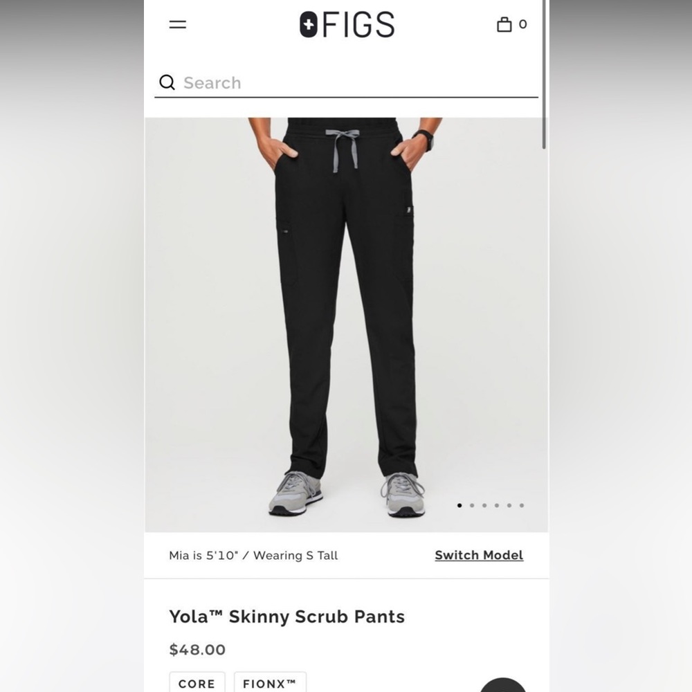 Figs Yola Skinny Scrub Pants